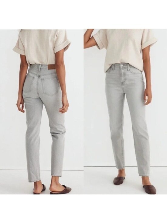 Madewell Denim - Madewell The Perfect Vintage Jean Women's Size 29 Gray Wash High Rise Denim
